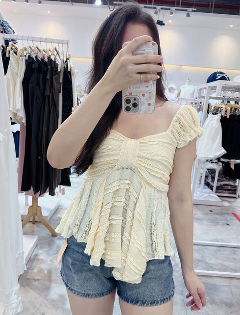 Sweetheart Neck Sleeveless Peplum Tops